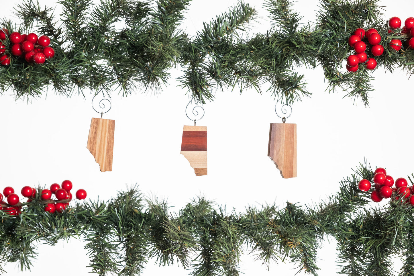 Alberta Wooden Ornament