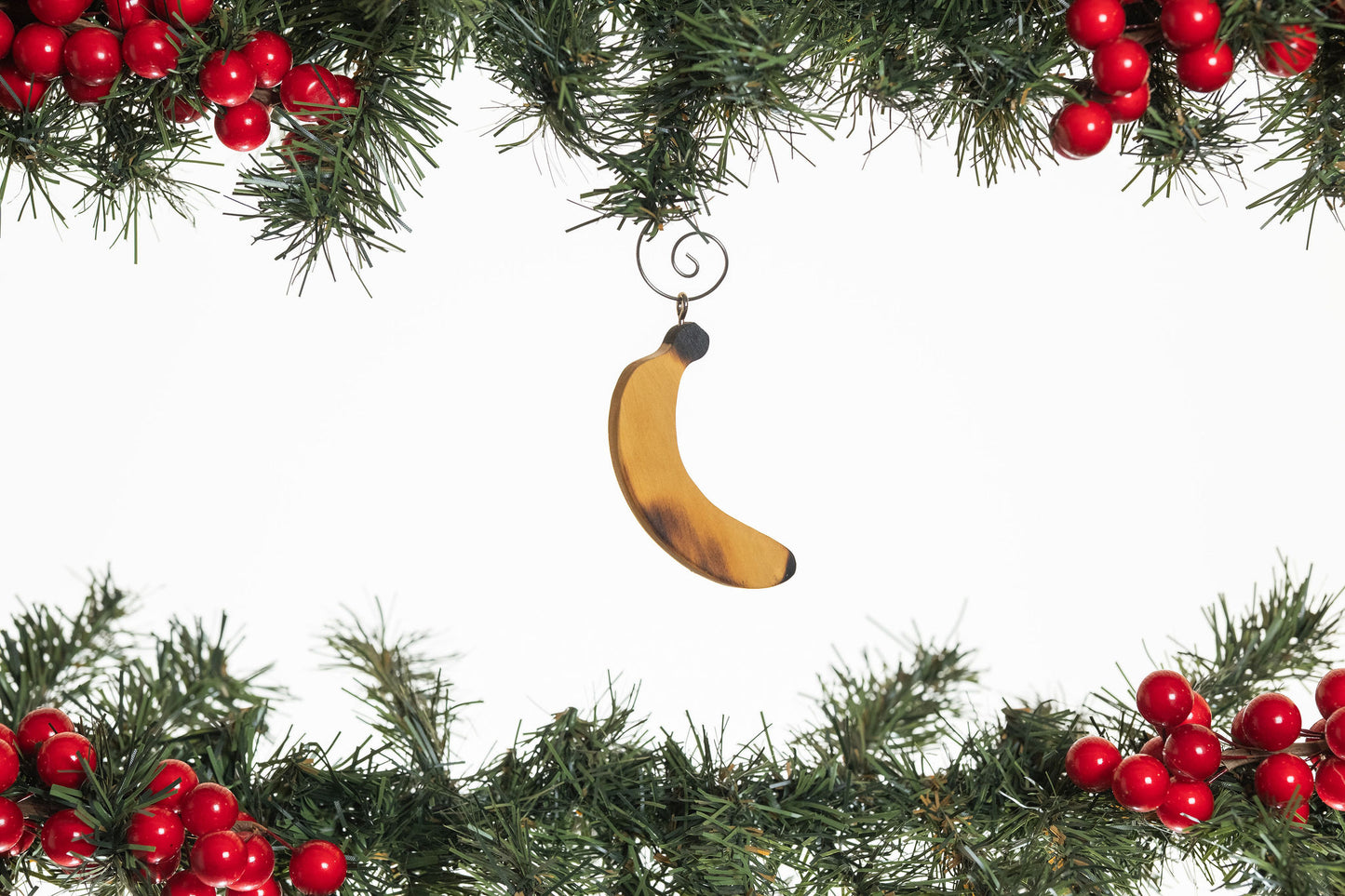 Banana Wooden Ornament
