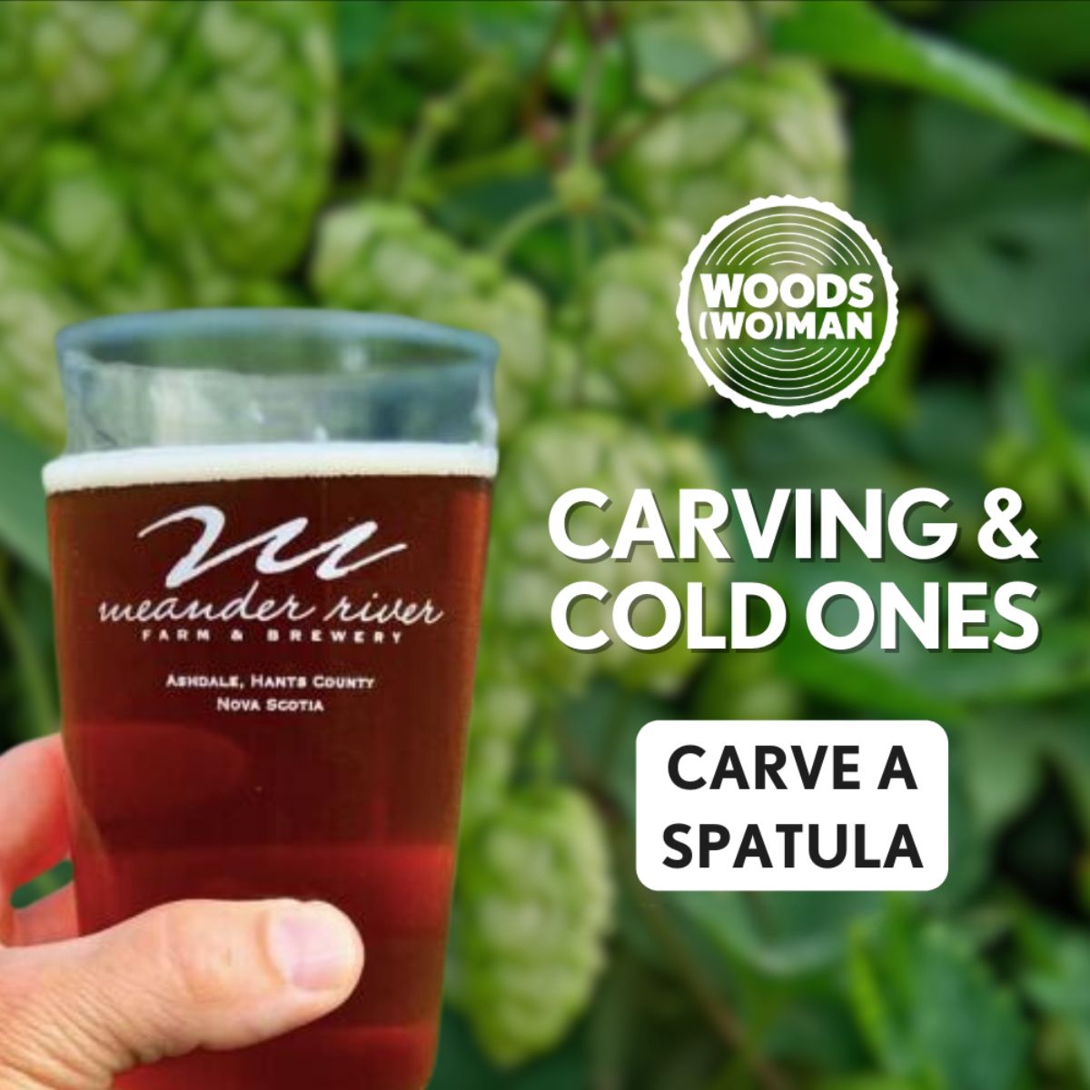 Carving & Cold Ones: Carve a Spatula Workshop