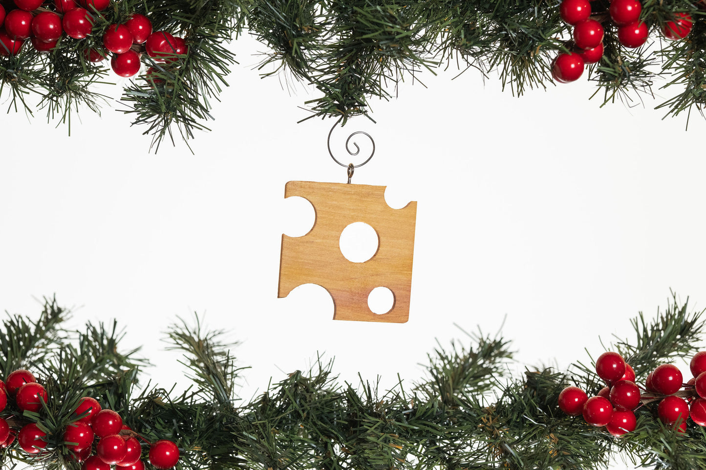 Swiss Cheese Ornament