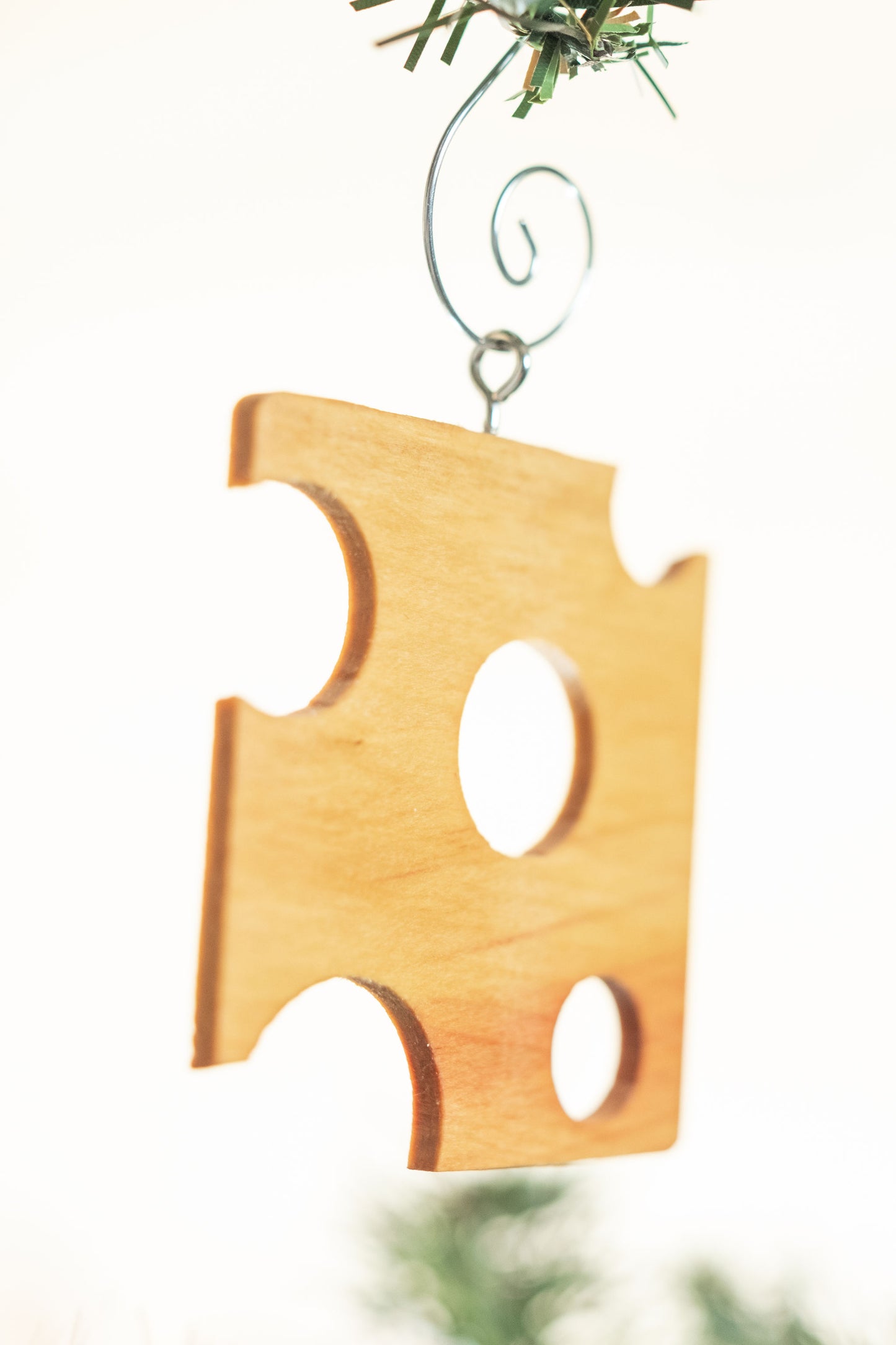 Swiss Cheese Ornament