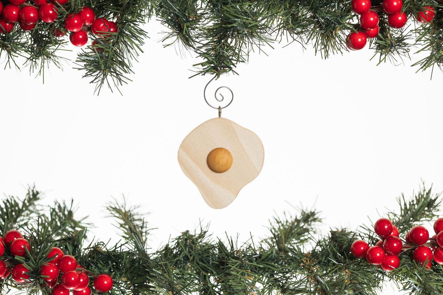 Fried Egg Ornament