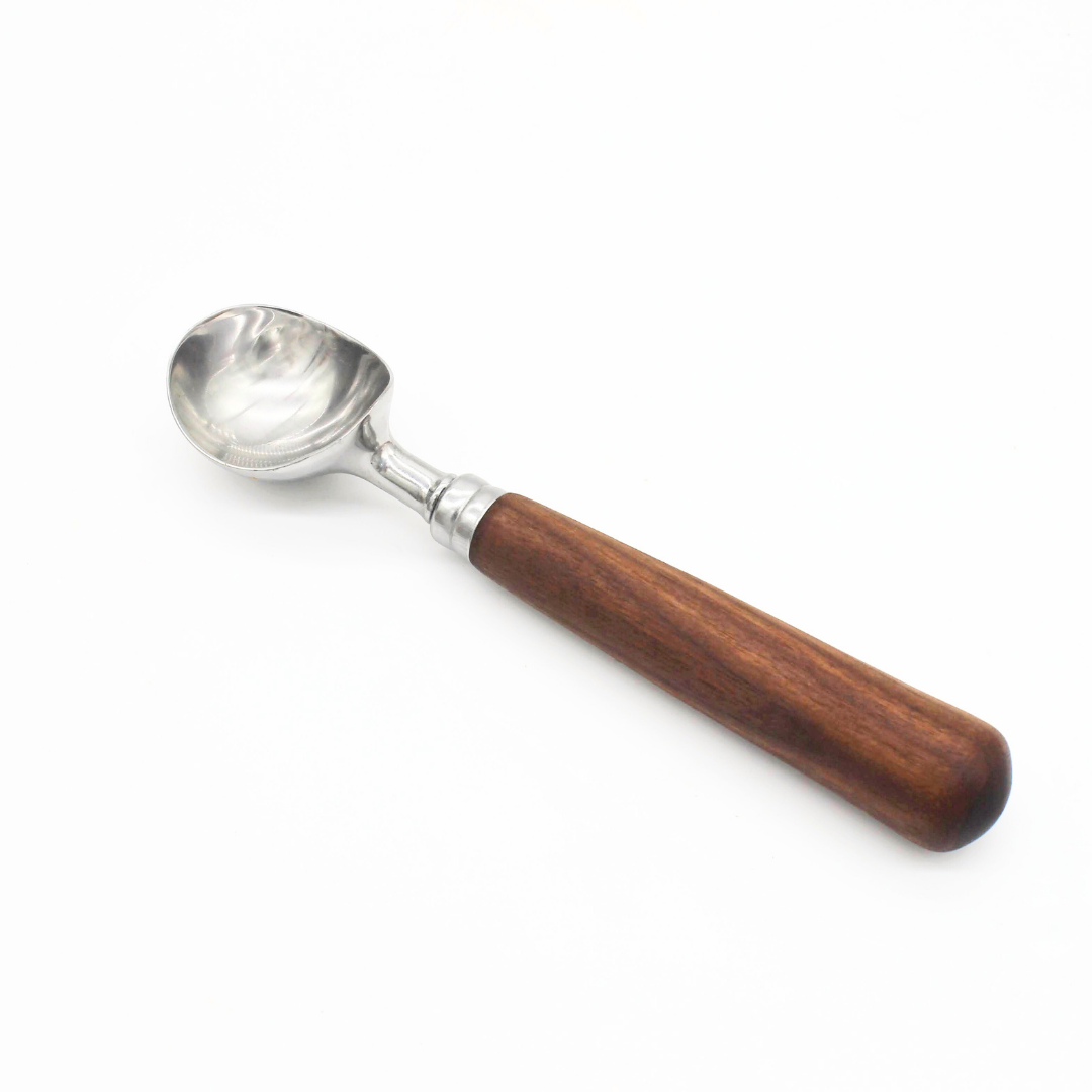 Ice Cream Scoop with Wooden Handle