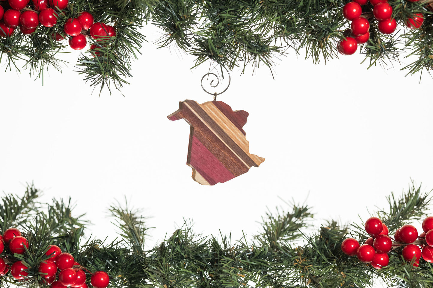 New Brunswick Wooden Ornament