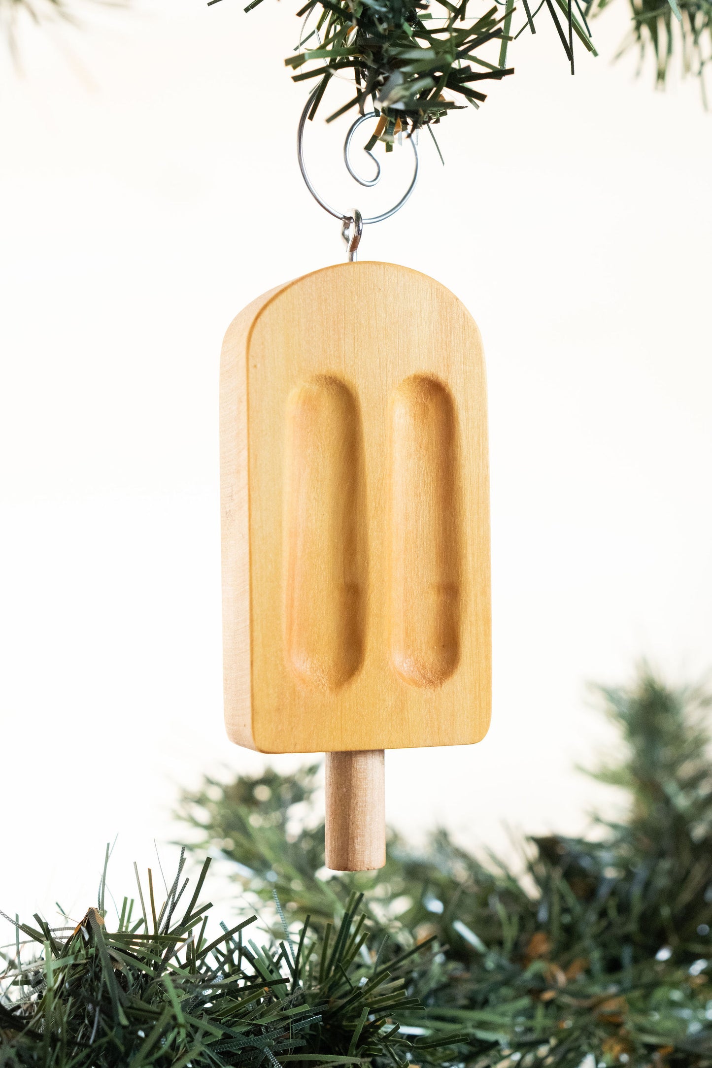 Popsicle Wooden Ornament