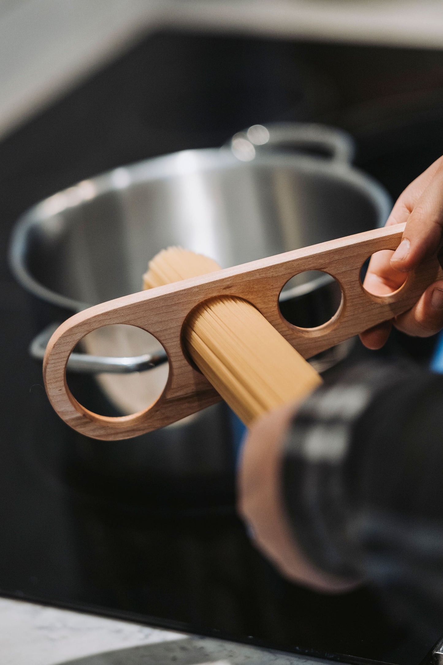 Wooden Spaghetti Measurer