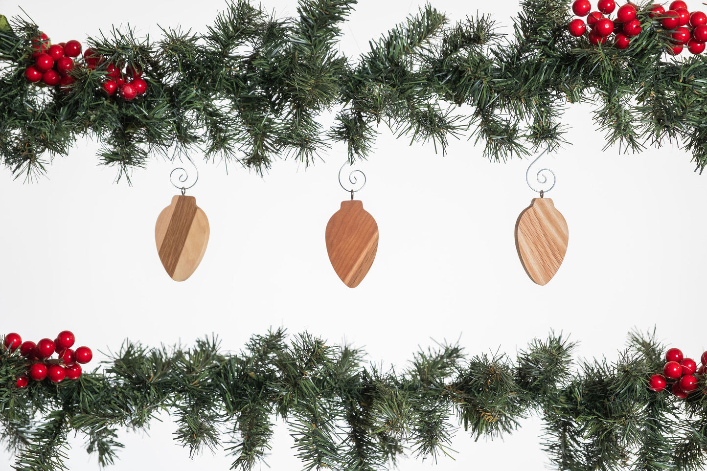 Light Bulb Wooden Ornament
