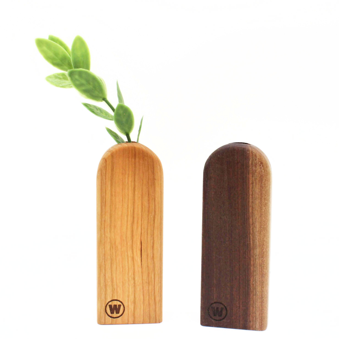 Wooden Bud Vase