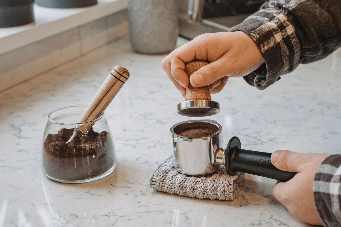 Wooden Espresso Tamper