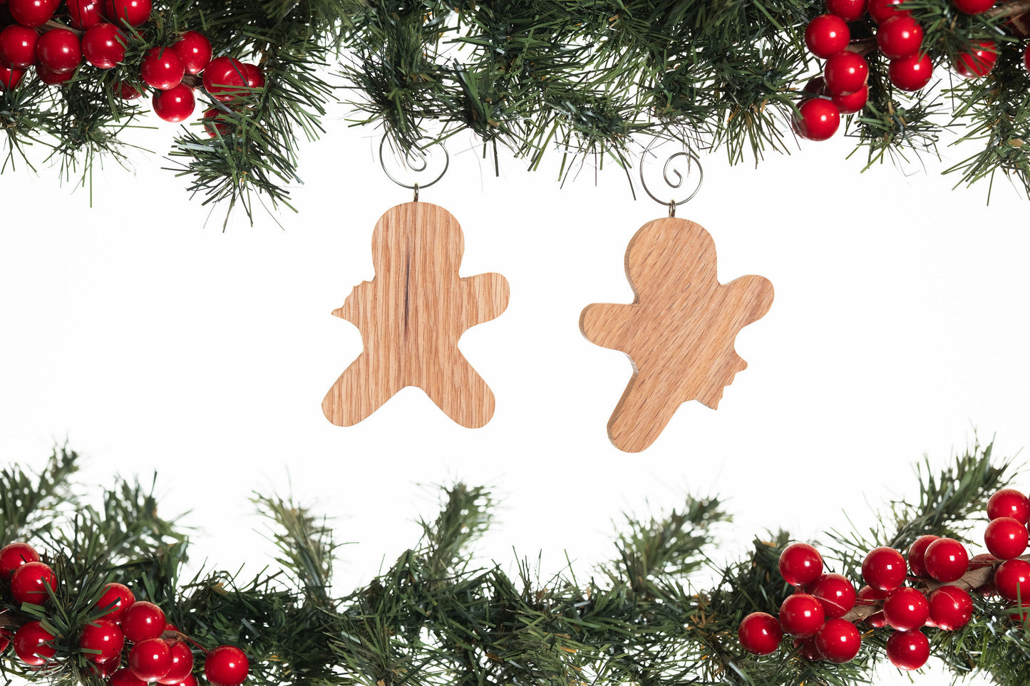 Gingerbread Wooden Ornament