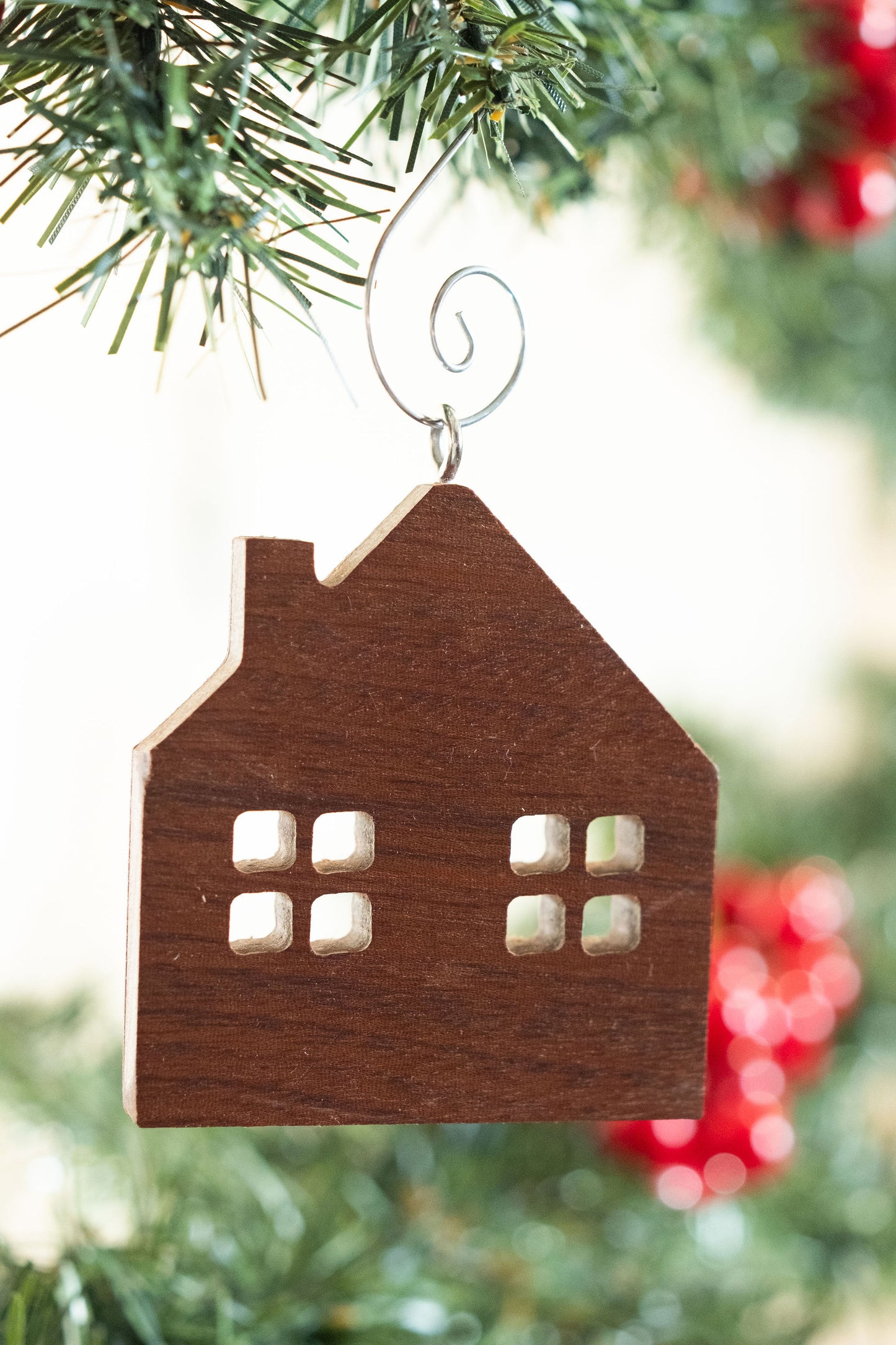House Wooden Ornament