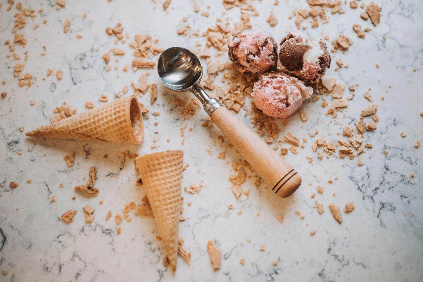 Wooden Ice Cream Scoop
