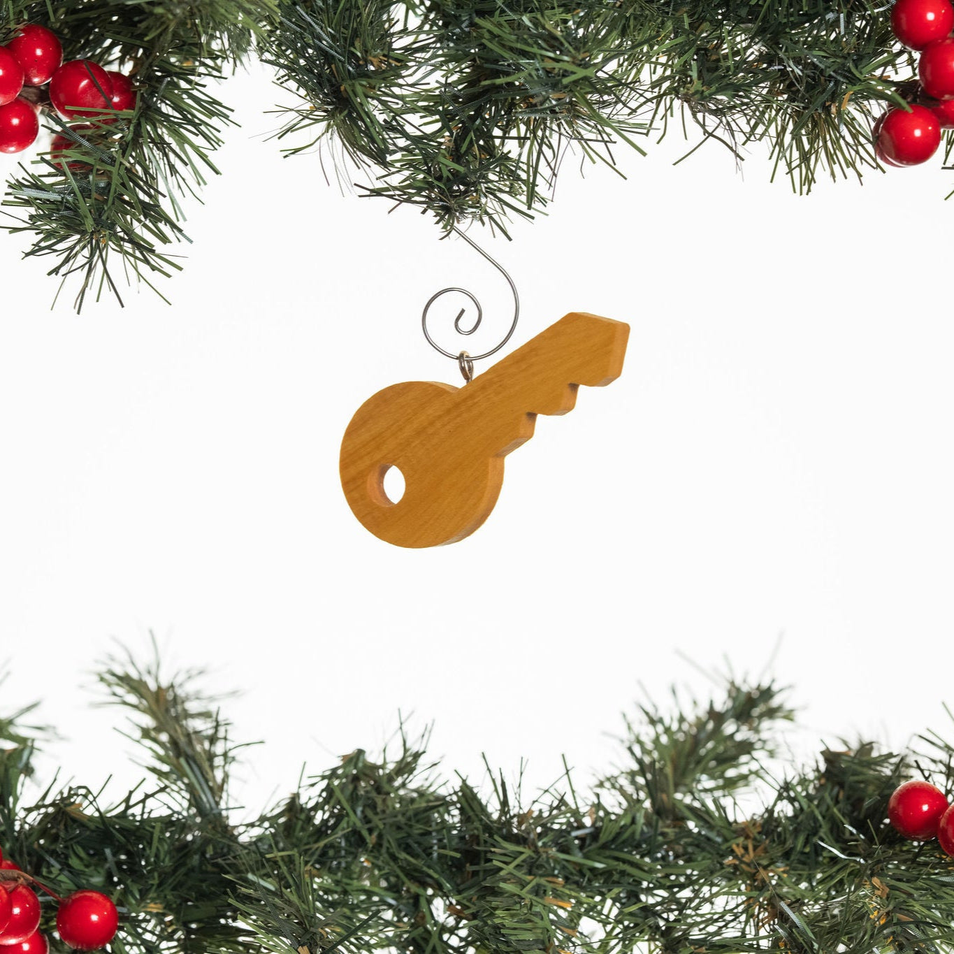Key Wooden Ornament
