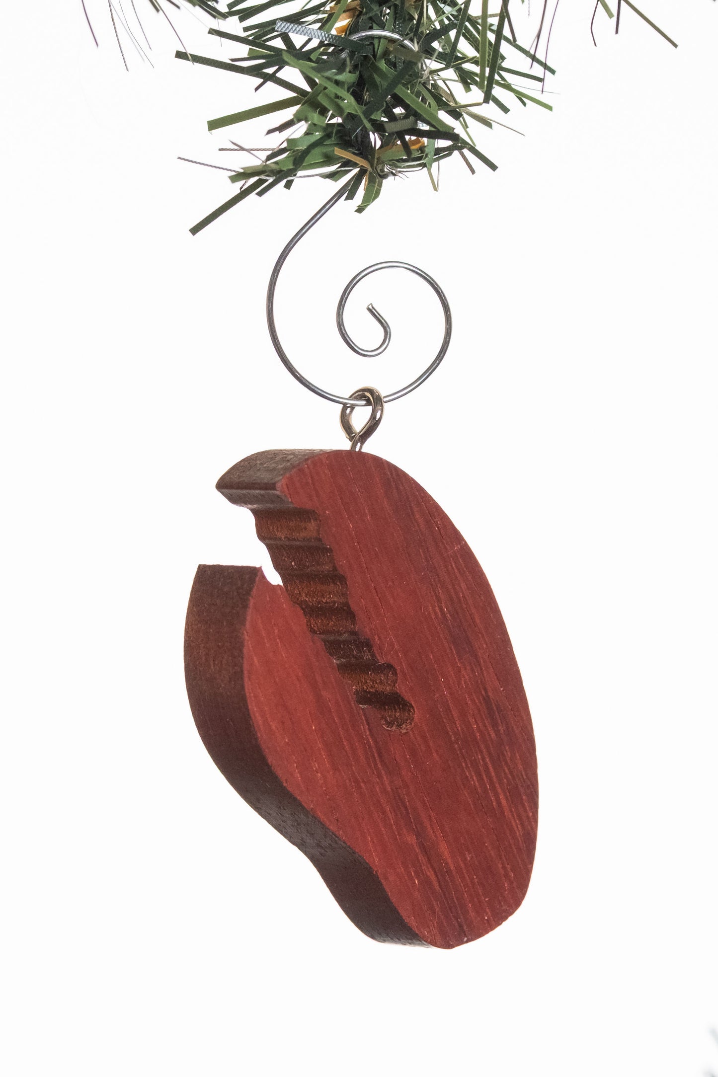 Lobster Claw Wooden Ornament