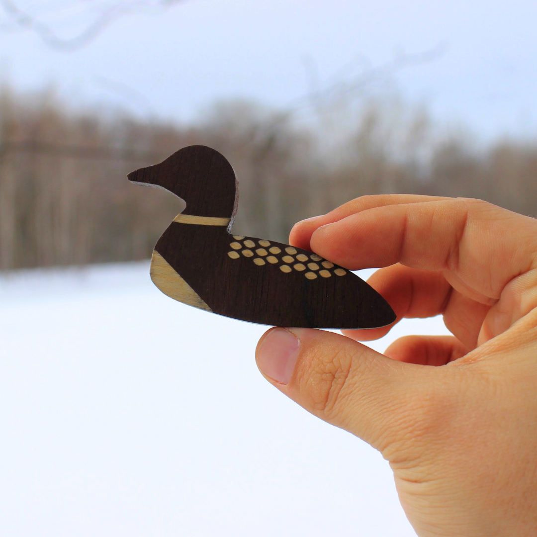 Loon Wooden Ornament