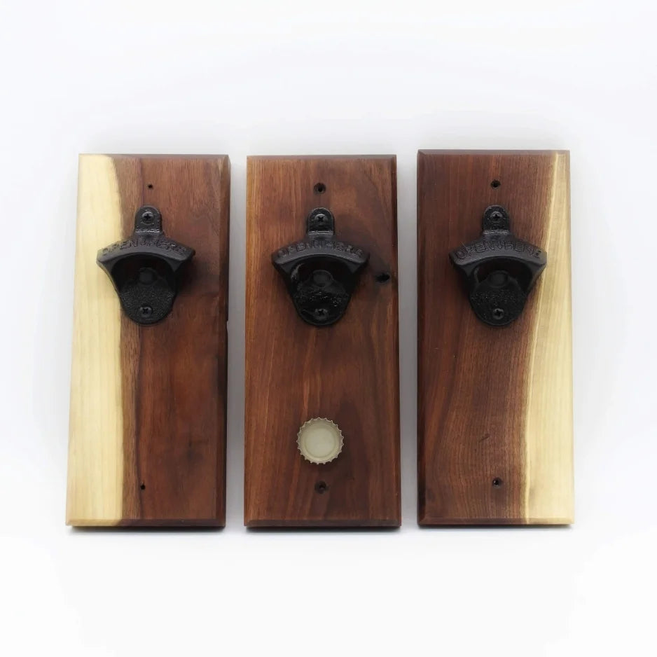 Wooden Bottle Cap Catcher