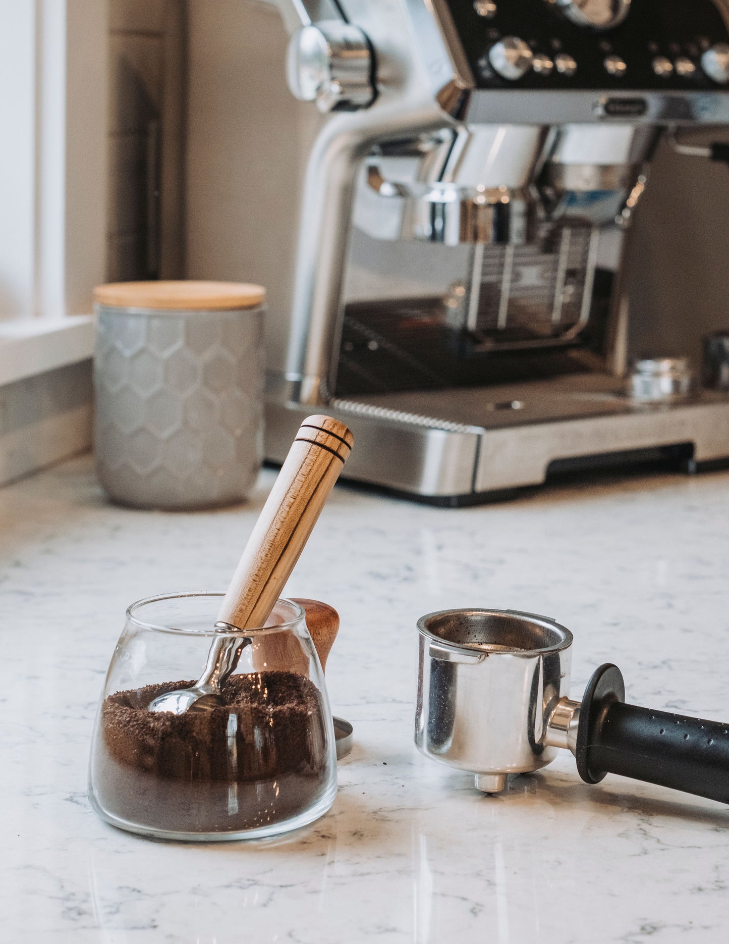 Coffee Scoop with Wooden Handle