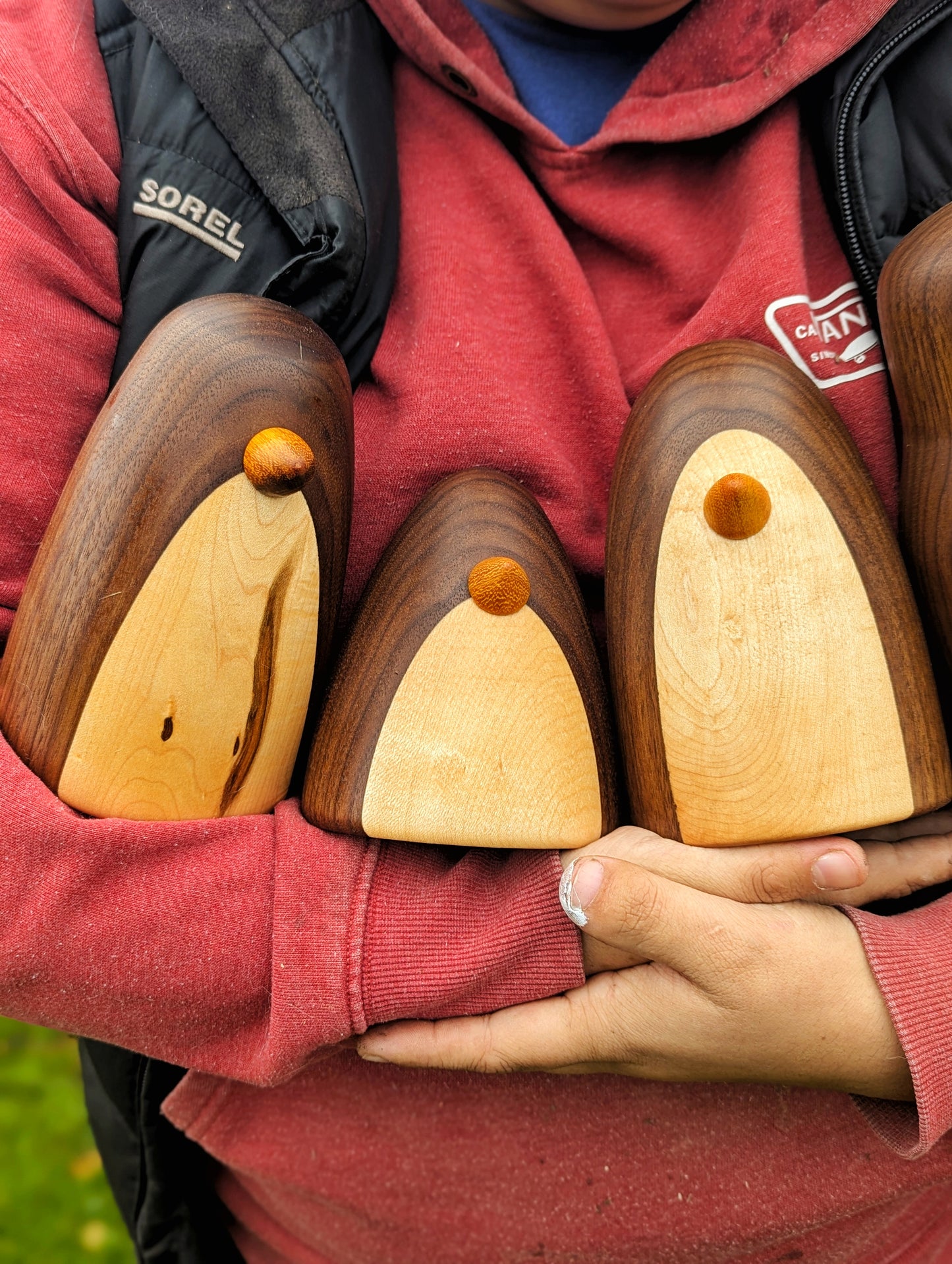 Jumbo Wooden Penguins