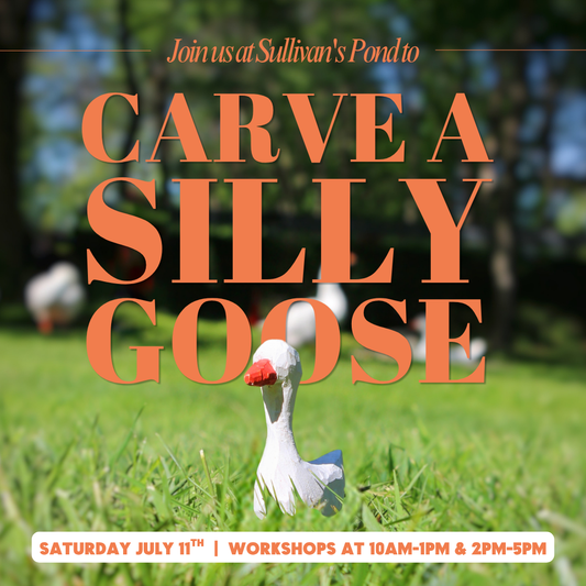 Carve Your Own Silly Goose at Sullivan's Pond