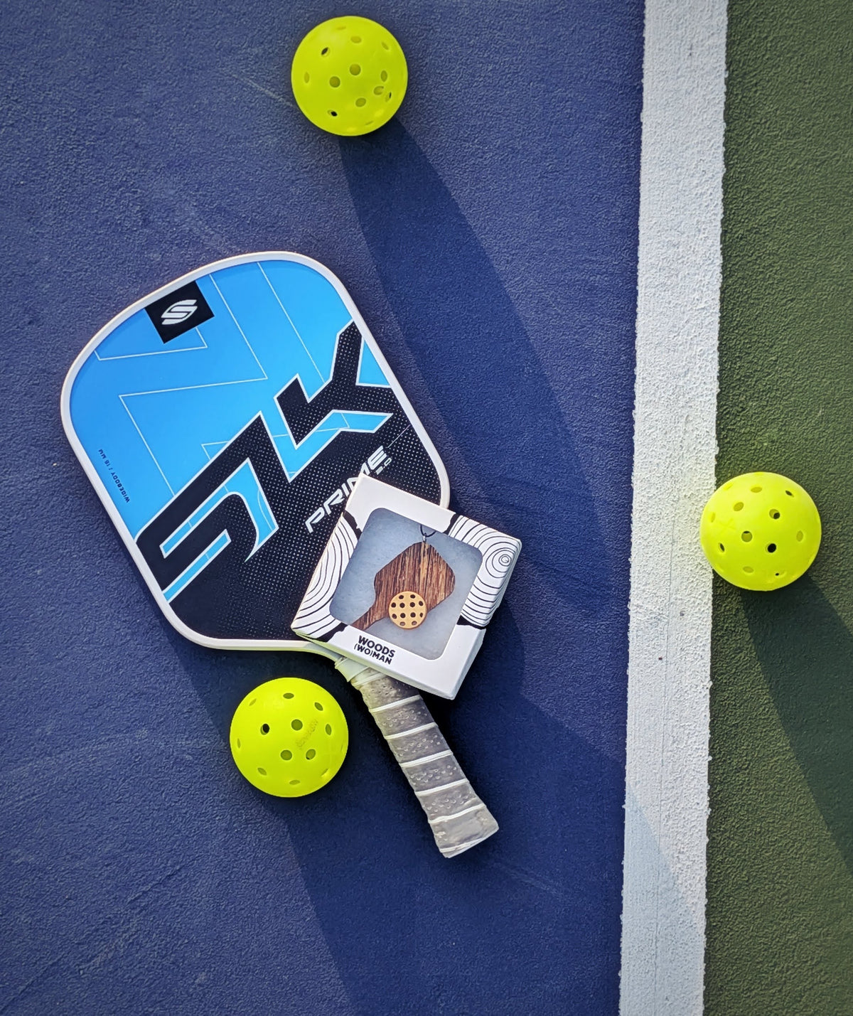 Pickleball Wooden Ornament