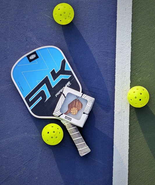 Pickleball Wooden Ornament