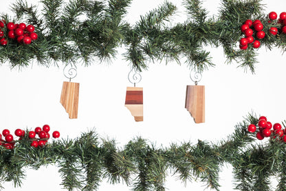 Alberta Wooden Ornament