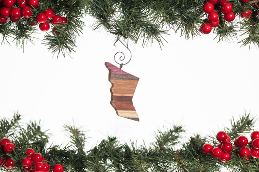 British Columbia Wooden Ornament