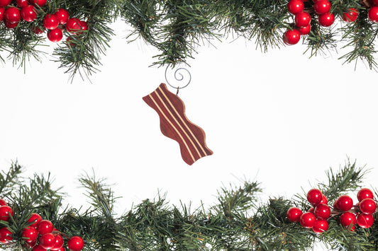 Bacon Wooden Ornament