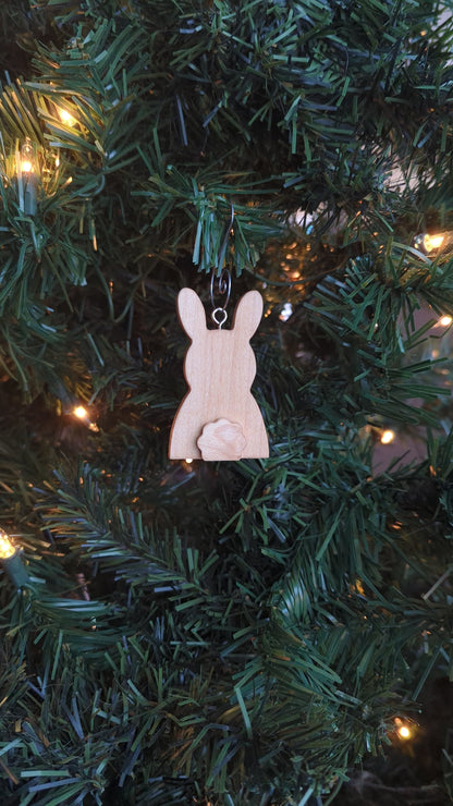 Bunny Wooden Ornament