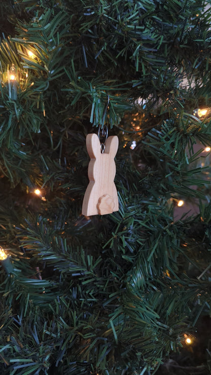 Bunny Wooden Ornament