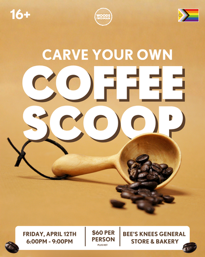 Carve Your Own Coffee Scoop at Bee’s Knees General Store