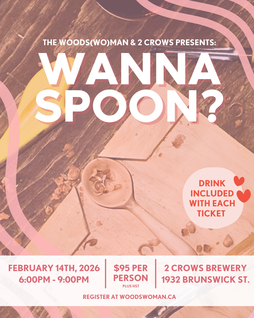Wanna Spoon? Our 3rd Annual Valentines Woodcarving Workshop