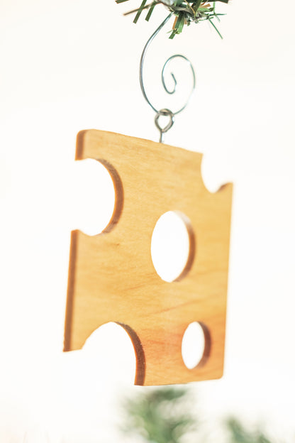 Swiss Cheese Ornament