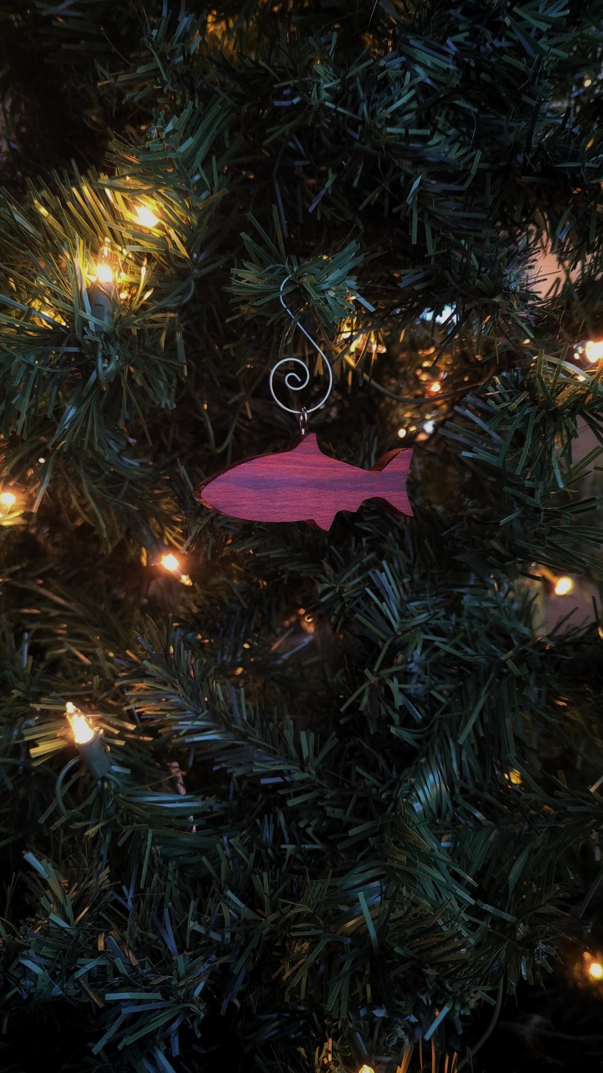 Fish Wooden Ornament