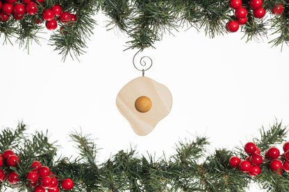 Fried Egg Ornament