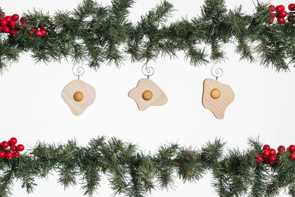 Fried Egg Ornament