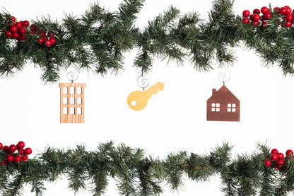 Key Wooden Ornament