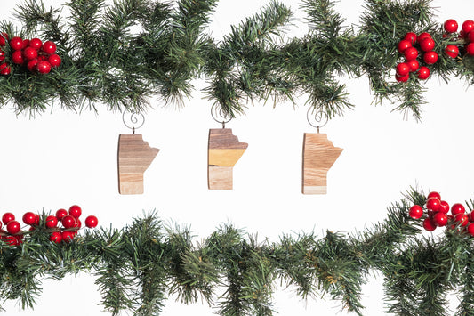 Manitoba Wooden Ornament