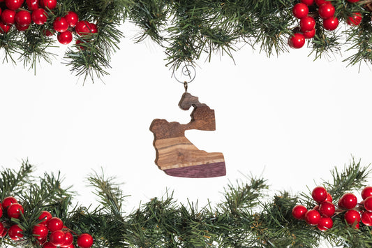 Northwest Territories Wooden Ornament