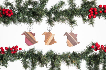 New Brunswick Wooden Ornament