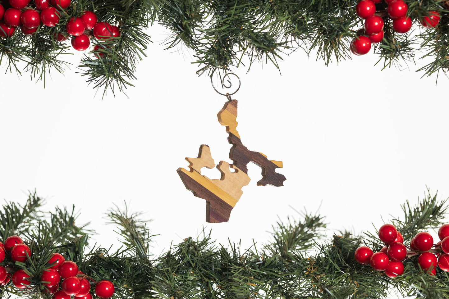 Nunavut Wooden Ornament
