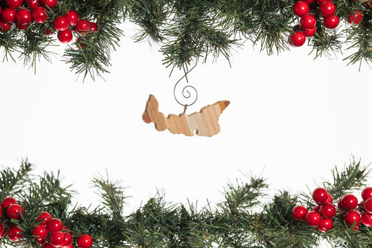 Prince Edward Island Wooden Ornament