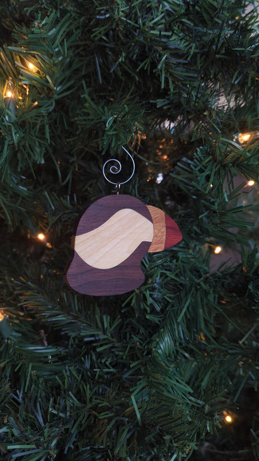 Puffin Wooden Ornament