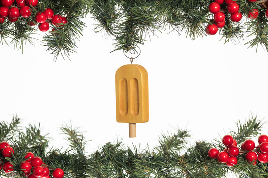 Popsicle Wooden Ornament