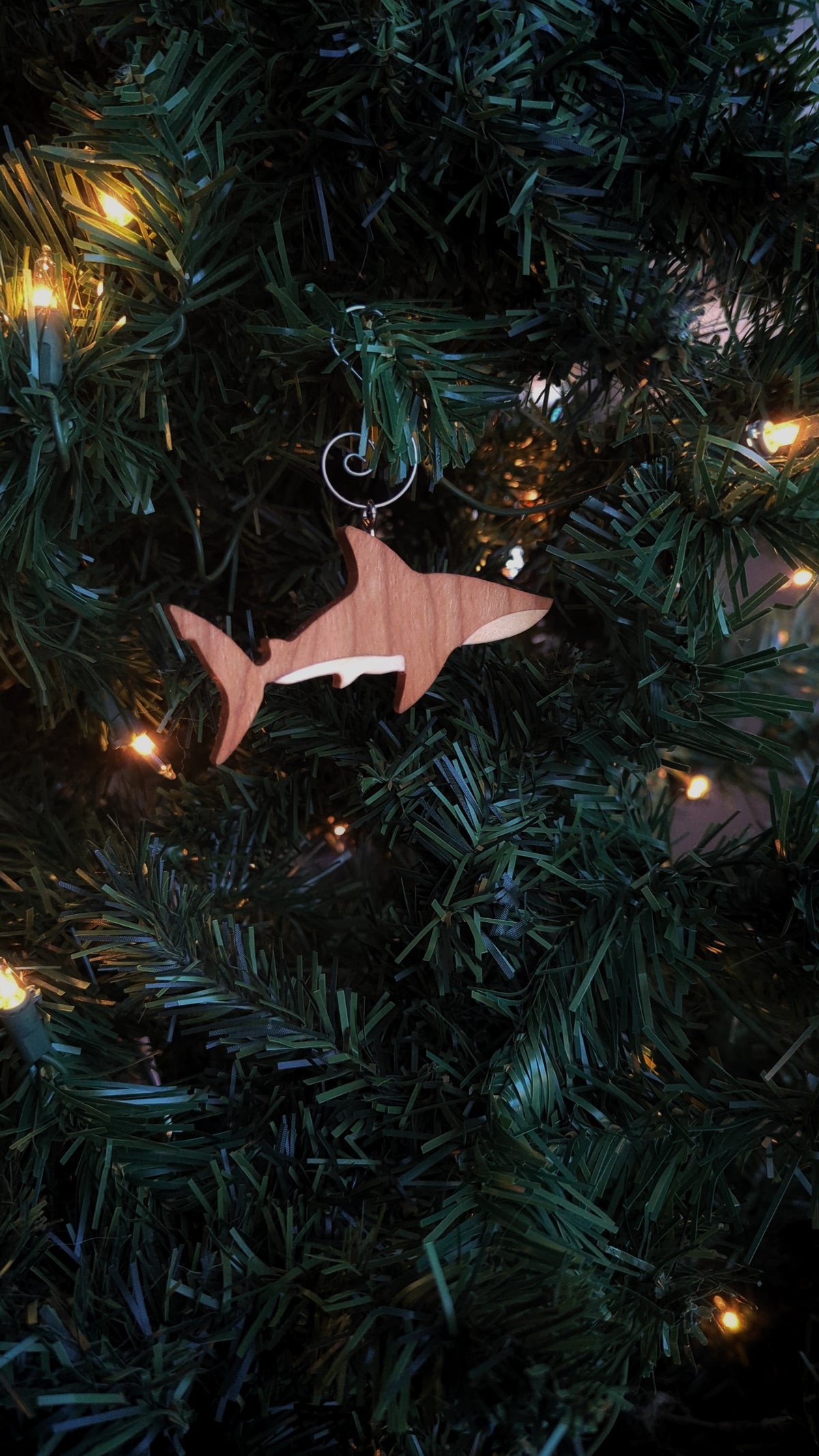 Shark Wooden Ornament