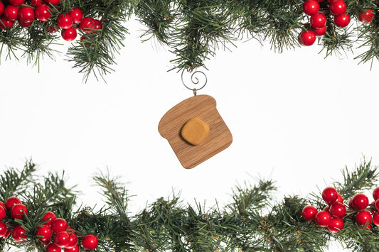 Toast Wooden Ornament