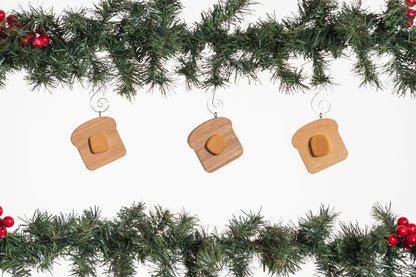 Toast Wooden Ornament