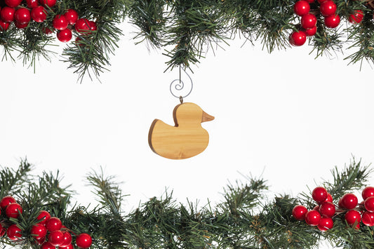 Duck Wooden Ornament