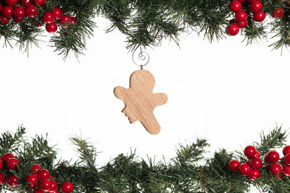 Gingerbread Wooden Ornament