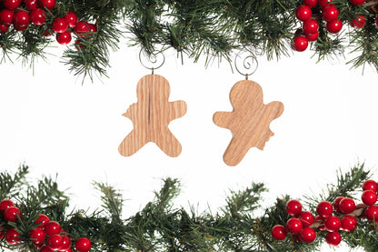 Gingerbread Wooden Ornament